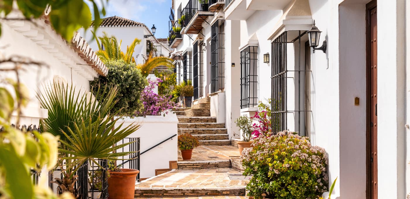 beautiful Houses in Mijas, Malaga, Spain